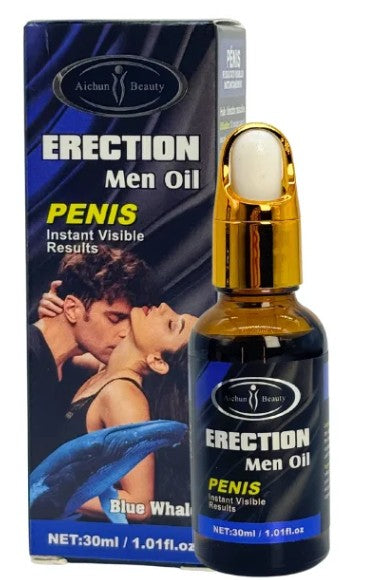 Aceite Erector Ballena Azul 30ml