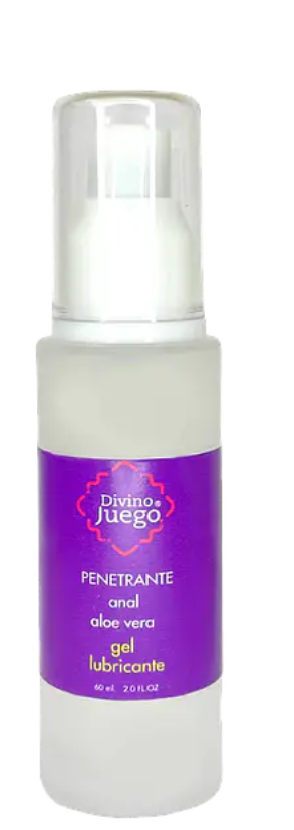 Lubricante Anal Aloe Vera Divino Juego Starsex Natural 60 ml
