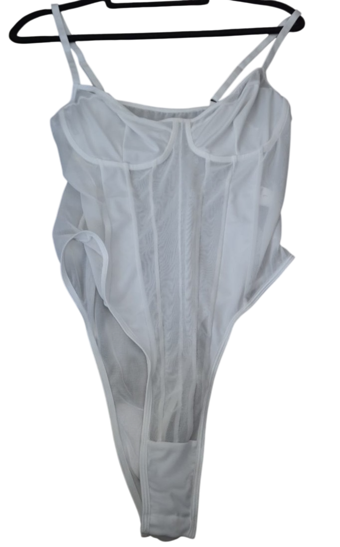 Body Blanco Sexy – Lencería Erótica Mujer