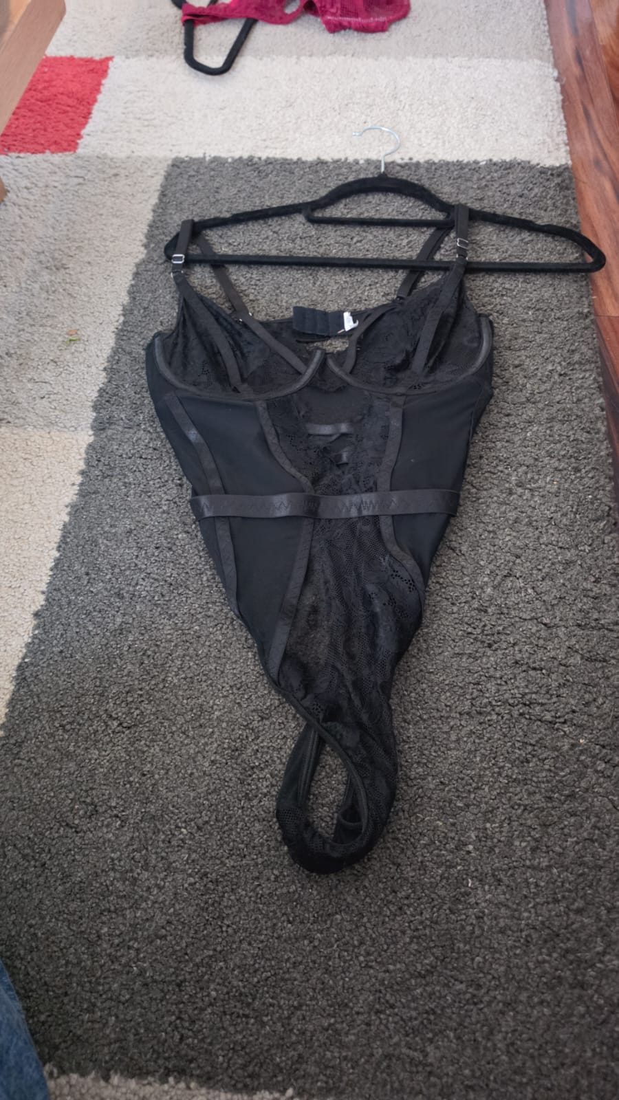 Body Negro Transparente – Lencería Sexy Mujer