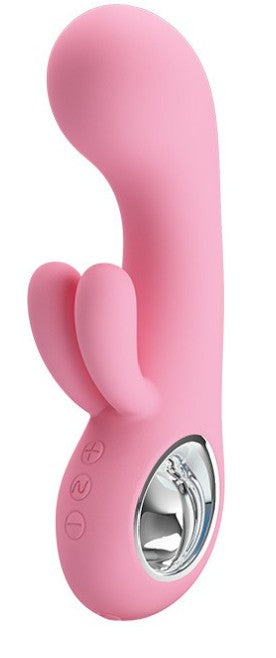 Chris Vibrador Recargable Triple Motor - Rosa