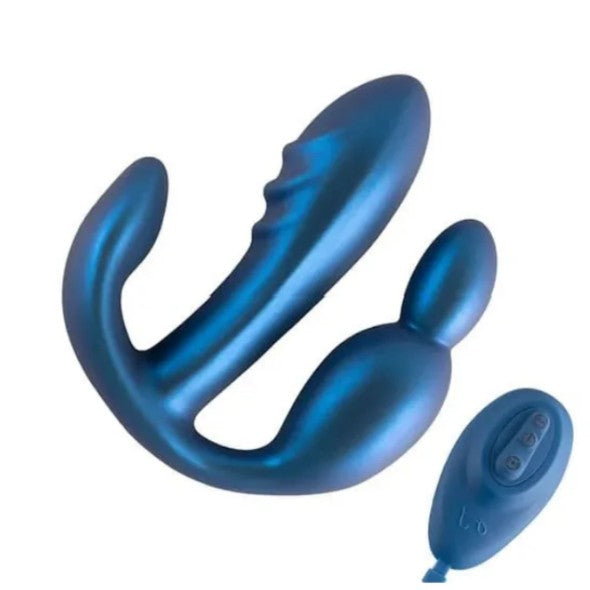 Vibrador doble a control Bali