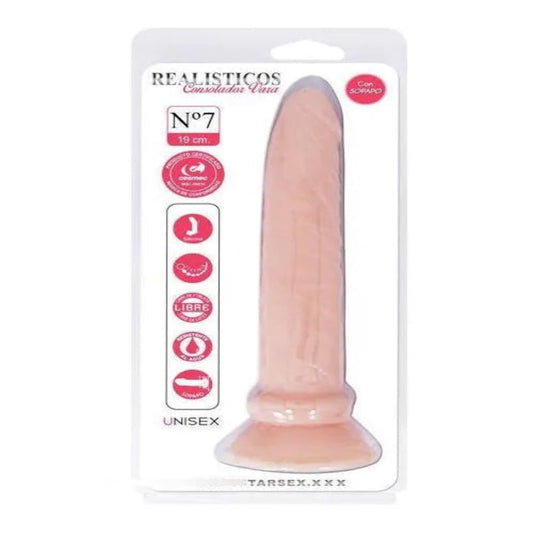 Dildo Vara Realista con Sopapo 7¨