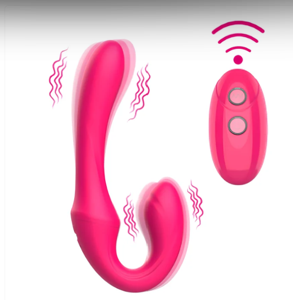 Vibrador Doble Con control