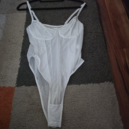 Body Blanco Sexy – Lencería Erótica Mujer