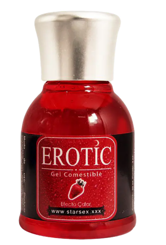 Gel Comestible Erotic Frutilla Starsex 60 ml