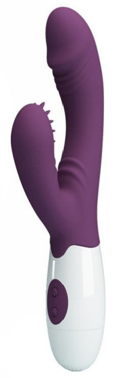 Andre Vibrador y Estimulador de Clítoris - Morado