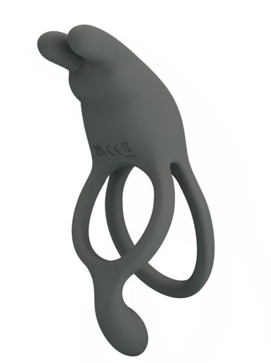 Seth Anillo Vibrador Doble Recargable