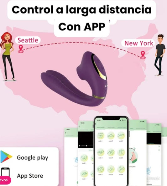 Succionador y vibrador con APP