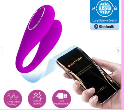 Vibrador Para Parejas Con App AUGUST