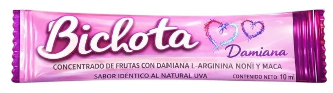 Potenciador Sexual Femenino Bichota Damiana Uva