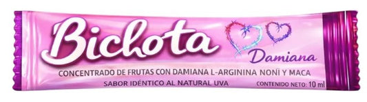 Potenciador Sexual Femenino Bichota Damiana Uva