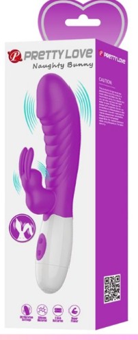 Naughty Bunny Vibrador Dual - Fuscia