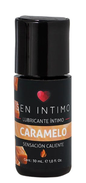 Gel Lubricante sabor Caramelo - Efecto calor
