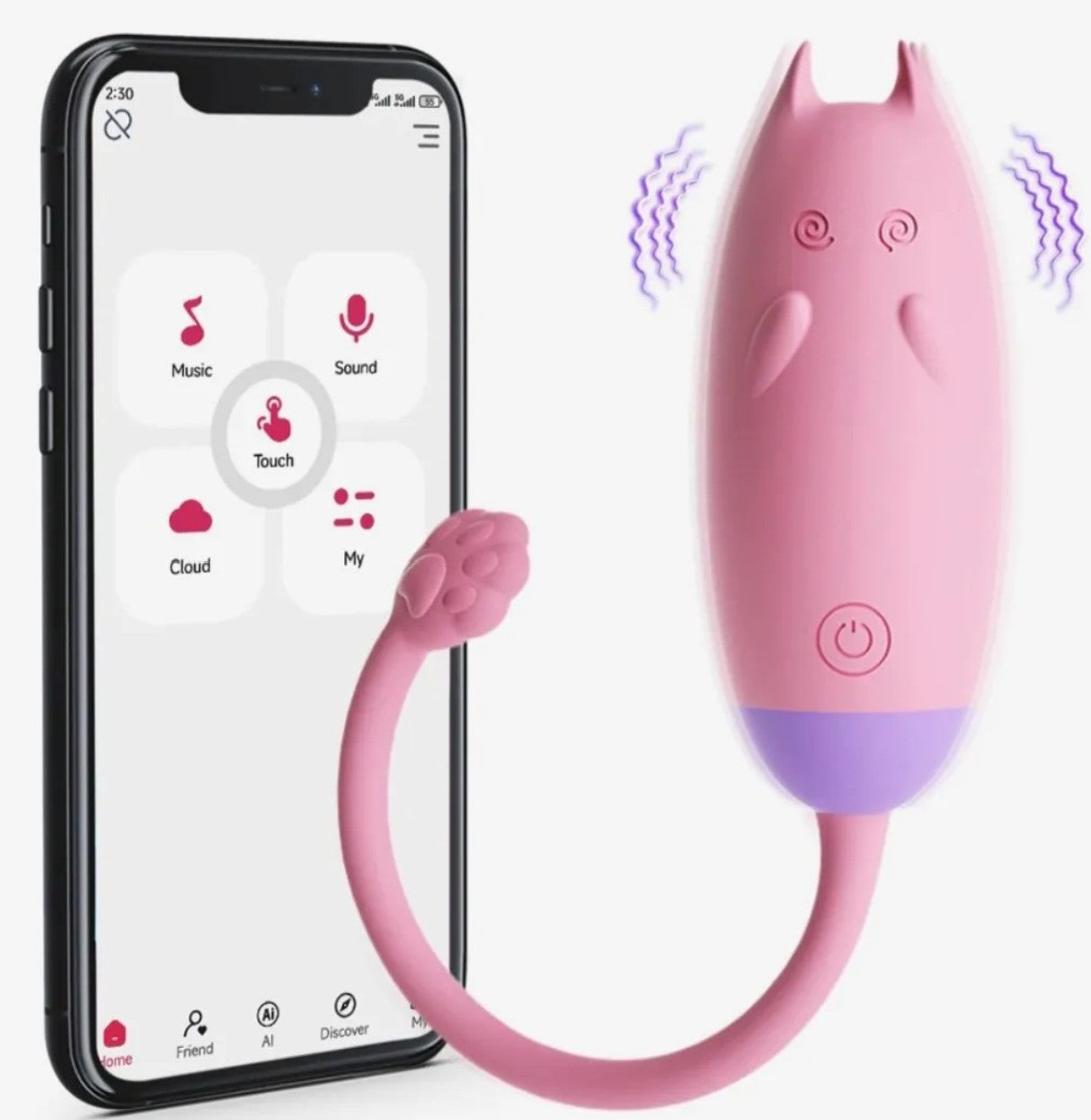 Vibrador con Aplicación CAT