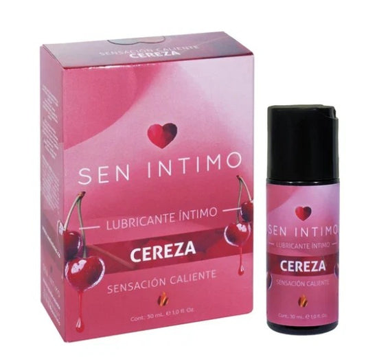 Gel Lubricante Sabor Cereza 🍒 – Efecto Calor