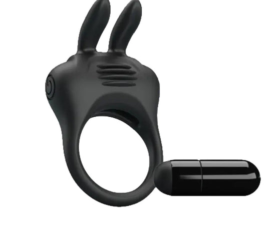 Anillo peneano vibrador Davion con estimulador de clítoris