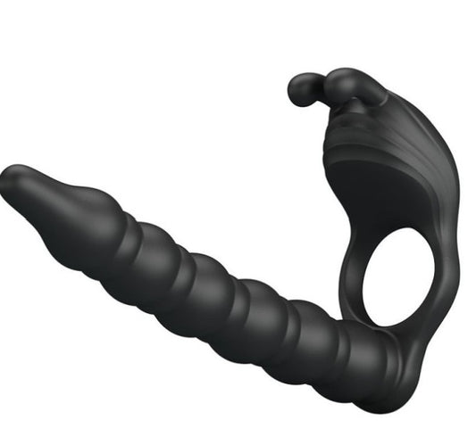 Anillo Vibrador para Doble Penetración