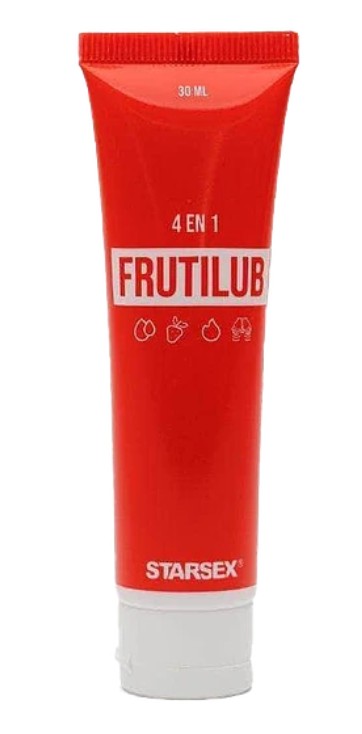 Lubricante Íntimo Híbrido Starsex Fruti Lub Frutilla con Efecto Calor 30 ml