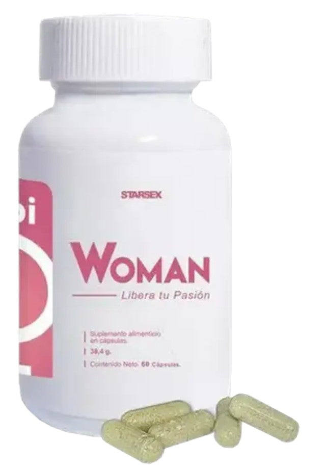Libi Woman Starsex – Cápsulas Afrodisíacas Naturales 60 cápsulas