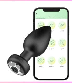 Plug anal vibrador con APP LabZ
