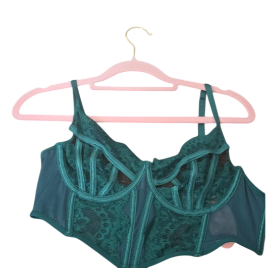 Sujetador Verde Sexy – Lencería Erótica Mujer