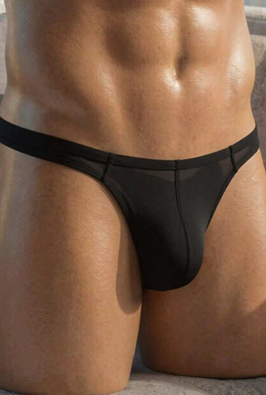 SHEIN DrisQ Pantalones cortos simples y sexys para hombre con huecos de unicolor